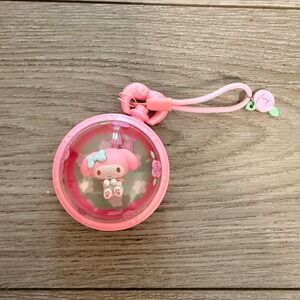 Pop Mart My Melody Keychain Pink Sanrio Pocket Watch Charm Kids OS